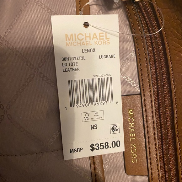 Michael Kors new tote bag 16 wide 13 long. - Picture 3 of 6